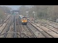 GBRf 66775 passes Gatwick working 6V30 Newhaven Day Aggregates to Acton Lane