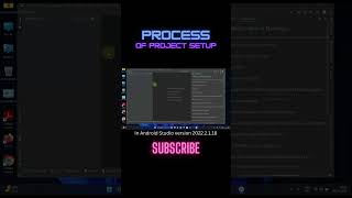 Quick process of creating a project in Android Studio