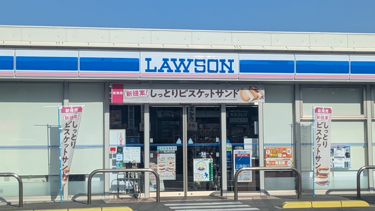 バイク屋の朝車載　福山市内