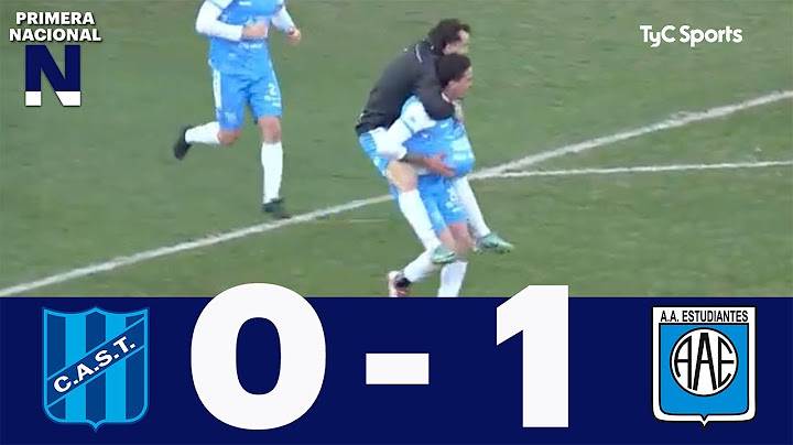 San Telmo 0-1 Estudiantes (RC) | Primera Nacional | Fecha 21 (Zona A)