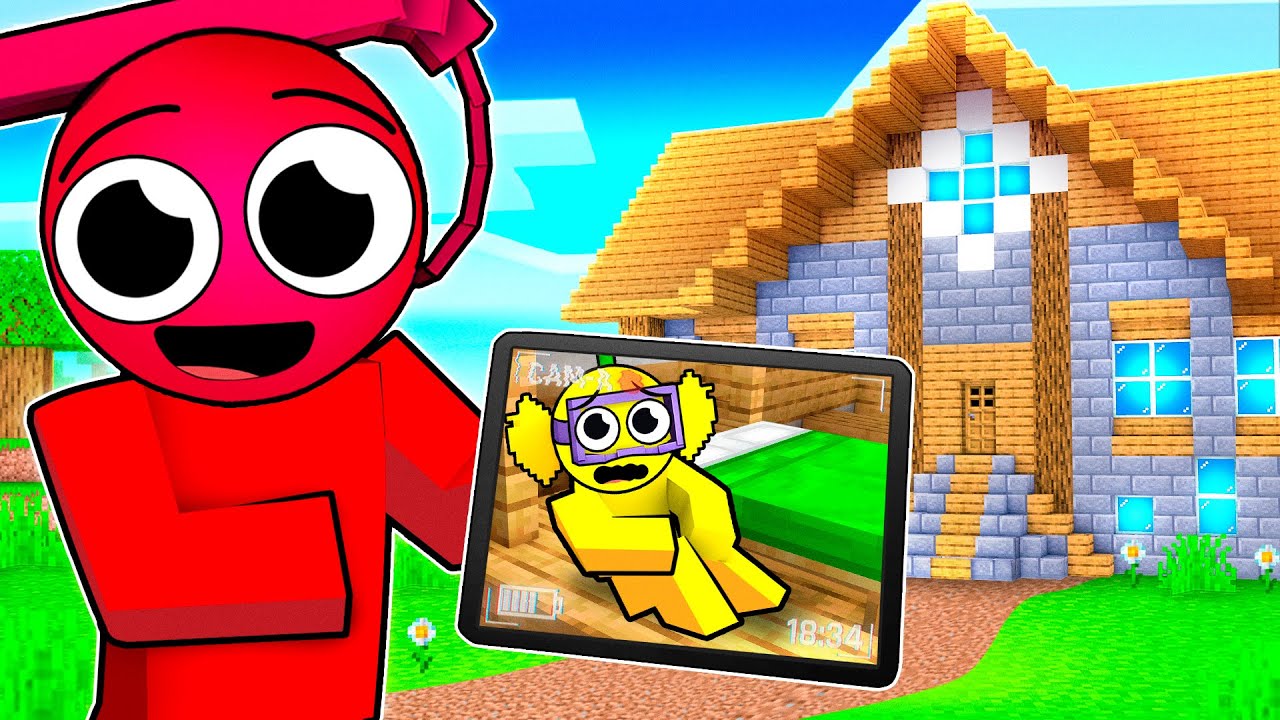 Using Cameras To CHEAT In Minecraft Hide N' Seek!