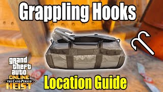 All Grappling Hook Locations - GTA 5 Online Cayo Perico Heist