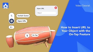 How to Insert URL to Your Object with the On Tap Feature | Assemblr Studio Web Tutorial