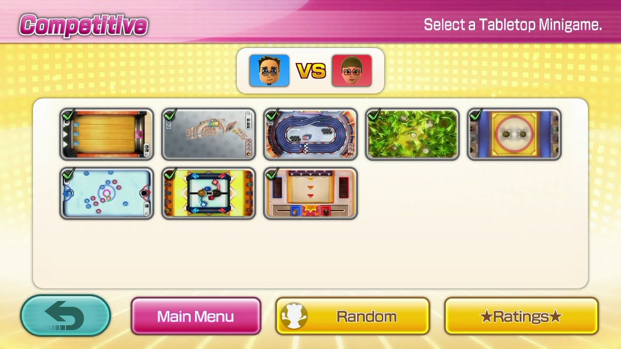 Wii Party U - Gamepad Party - Tabletop Minigames