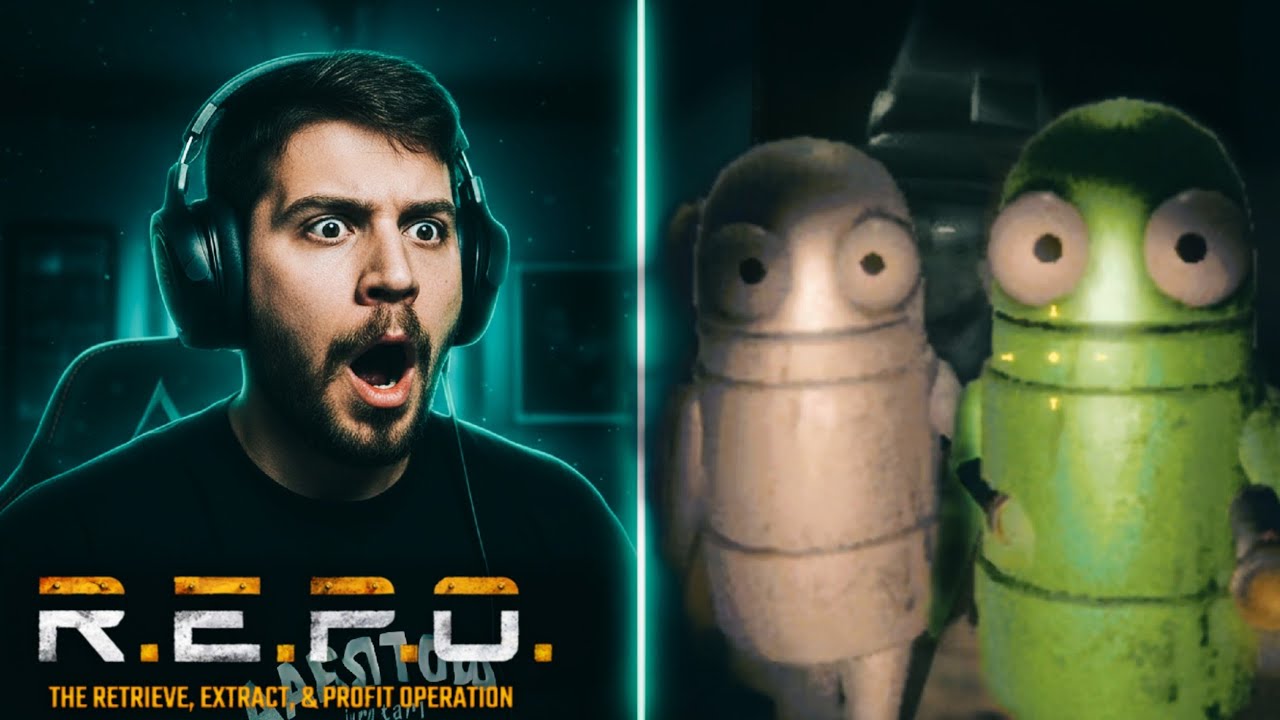 R.E.P.O | ضحك مو طبيعي ويه الشباب 😂