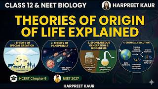 Theories of Origin of Life Class 12 Biology | Evolution | NEET 2027