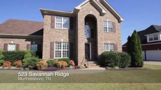 523 Savannah Ridge Murfreesboro, TN