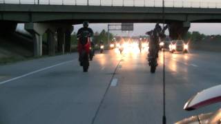 Motorcycle Stunts BLOX STARZ Freeway Freestyle 2011 Hottest In My City BloxStarzLifestyle.com