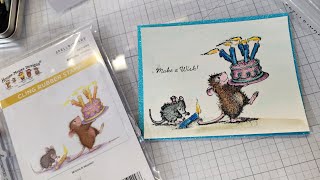 Spellbinders House Mouse Birthday Wishes