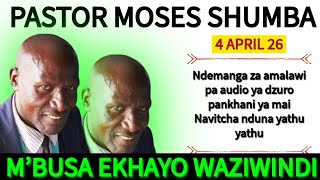 PASTOR MOSES SHUMBA 4 APRIL 2026 NDEMANGA ZA AMALAWI PA VN YADZURO #pastorshumba #bonkalindo #viral 