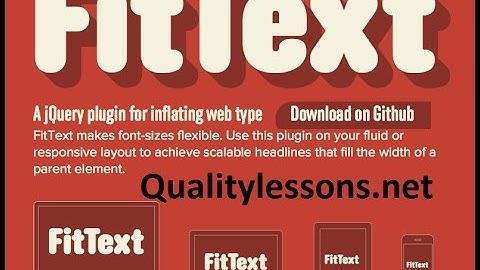Combined use of Fittext.Js and lettering.js jQuery Plugins for  a responsive colorful Heading-2