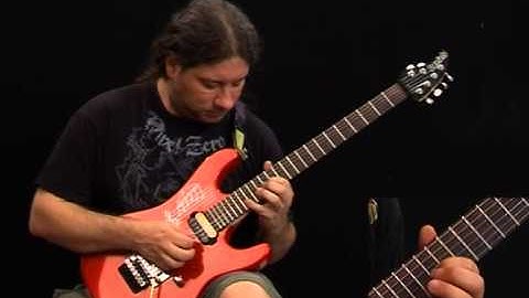 Advanced String Skipping Guitar Exercise - Lead Guitar Lesson