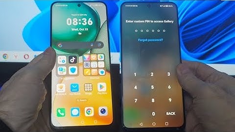 How to lock apps on honor X7C