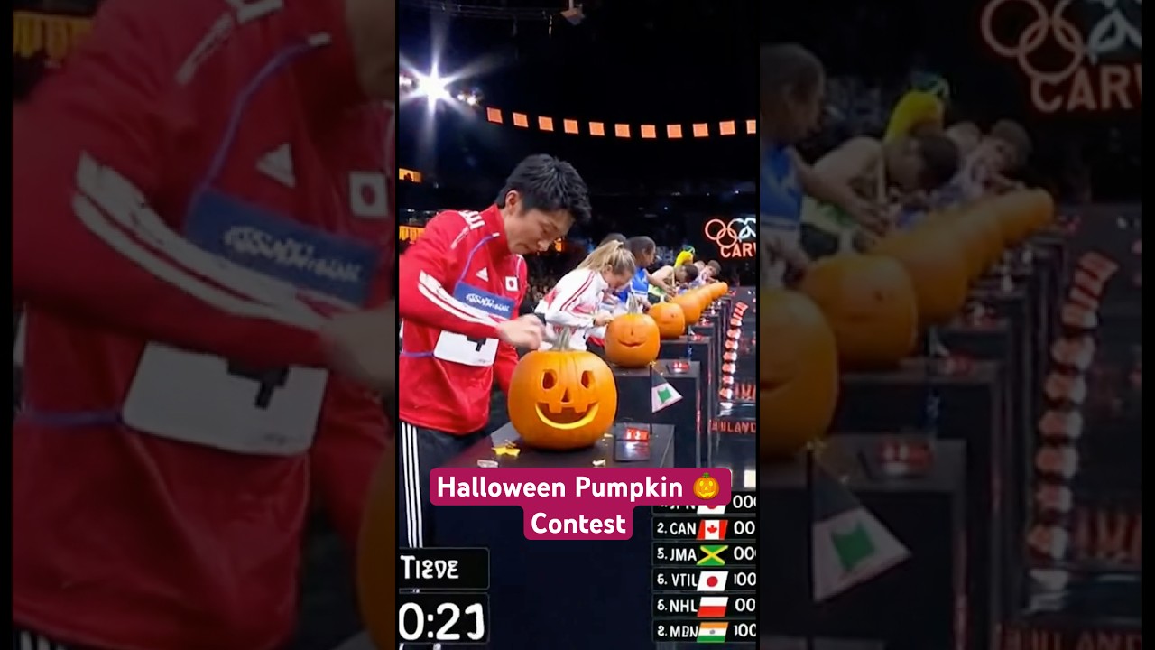 Olympics Halloween Pumpkin Contest 