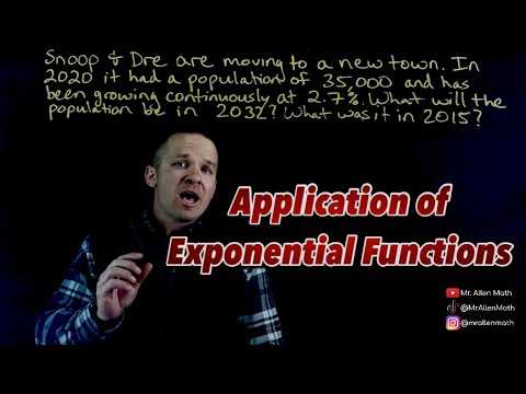 Application of Exponential