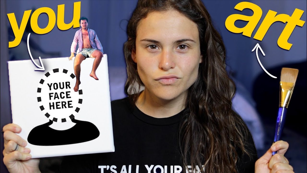MAKING ART WITH YOUR FACE (yes YOU) | AYYDUBS alyx weiss address