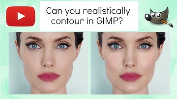 Can you realistically contour in Gimp/Photoshop? *YES!*