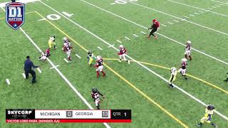 D1 Nation All-Star Youth Football Games 2021 ( 6u Georgia vs. Michigan) Wealth