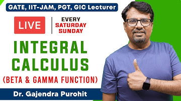 Integral Calculus | Gamma &  Beta Function | With Short Tricks For GATE, IIT-JAM, PGT , GIC