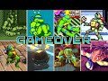 Evolution Of TMNT Death Animations Game Over Screens 1989 2023 