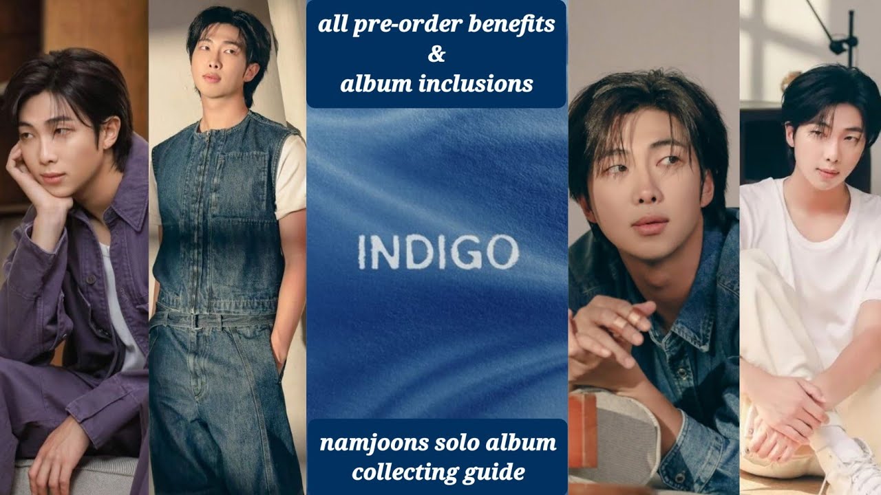 rm indigo album pre order benefits guide pobs & album inclusions