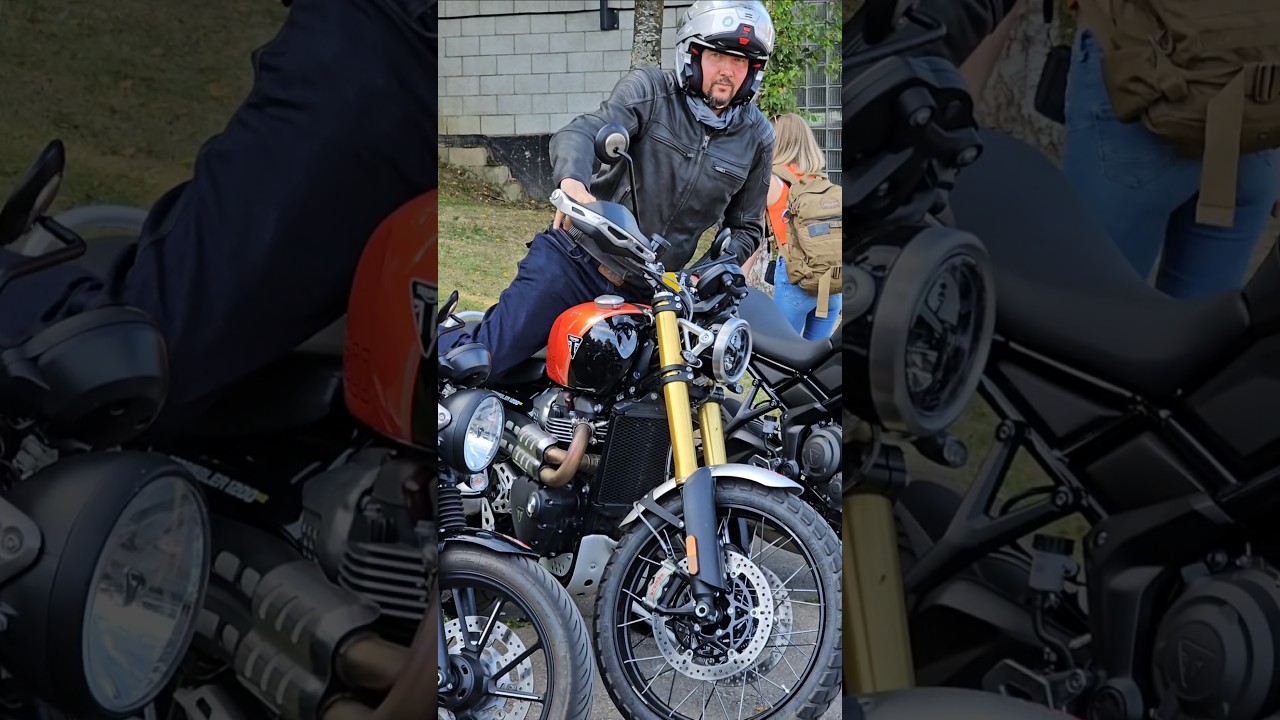 First Demo Ride with Scrambler 1200 XE 