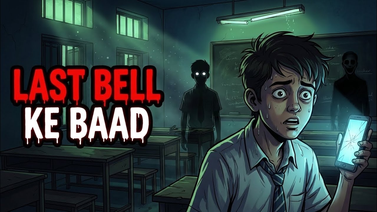 'LAST BELL KE BAAD SCHOOL MEIN RUK GAYA |School Horror Story |Hindi Horror Story 
