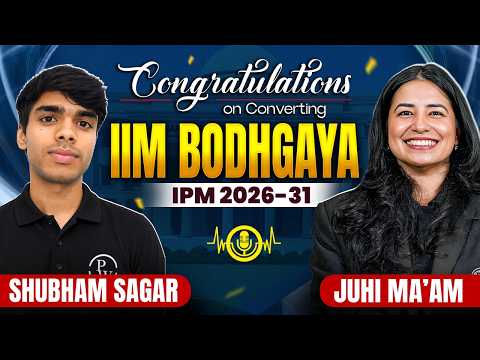 How He Cracked IIM Bodh Gaya IPM Through JIPMAT 2026 | Gave 40+ Complete Mocks, Topper Success Story