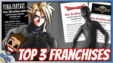 Square Enix Top 3 Franchises! Chad Final Fantasy vs Beta Dragon Quest & Kingdom Hearts