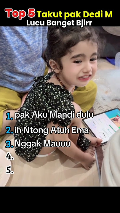 Top 5 Bocah Takut Pak Dedi Mulyadi 🤣 Lucu Banget Bjirr #lucu #ngakak