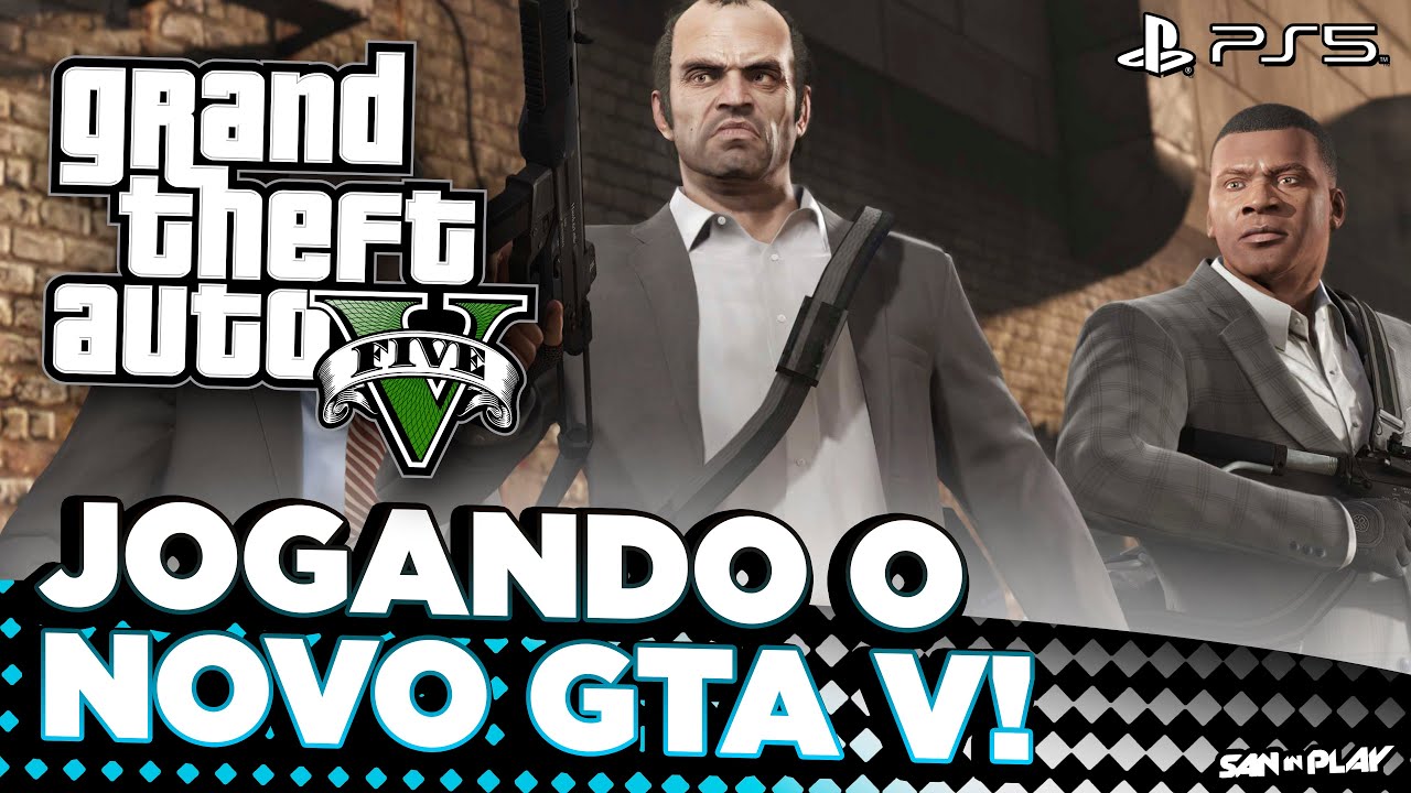 Dvd Jogo Gta 5 Ps5