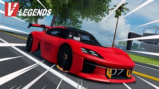 NEW UPDATE NEW RACE! REVIEW! (Roblox Vehicle Legends)