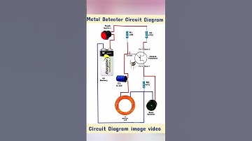 metal Detector Circuit Diagram #circuitbasics #diycircuit #electronic