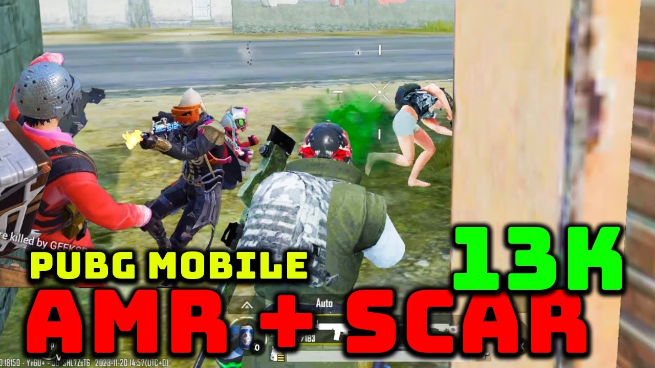 12 Kills 🔥 NAJLEPSZY LOOT W PUBGU 🔥AMR+ SCAR + 4x | PUBG Mobile