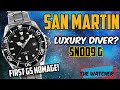 🌟SAN MARTIN🦈 SN009 G - GS Diver Homage | Full Review | The Watcher