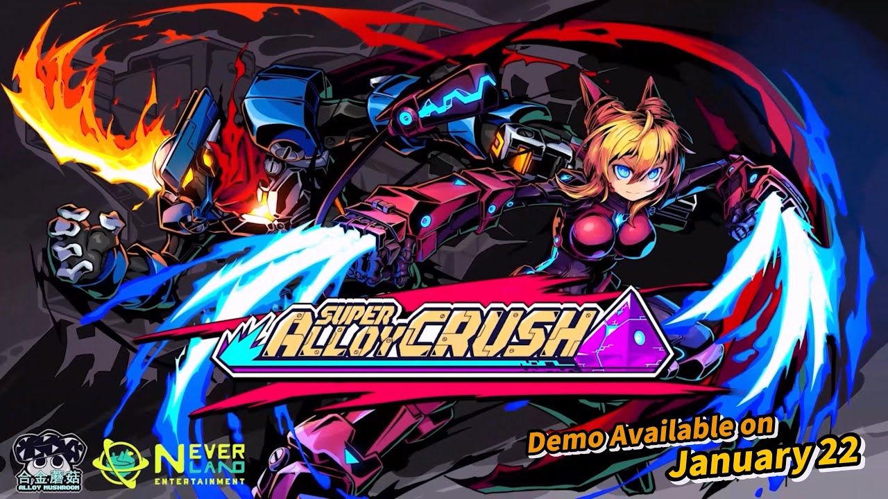 Super Alloy Crush Demo Trailer | Coming to Steam this January 22