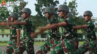 Dikmata TNI AD Gel. 1 Ta. 2023  Rindam II/Swj // Peraturan Penghormatan Militer