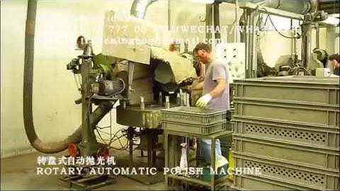 AUTOMATIC ROTARY POLISH MACHINE