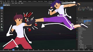 How To Animate A Fight Scene In Blender (For Beginners)  Part 1