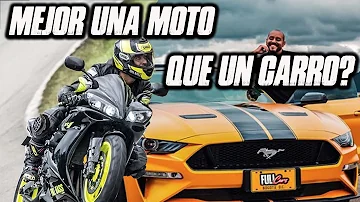 ¿Es más segura una moto que un coche?