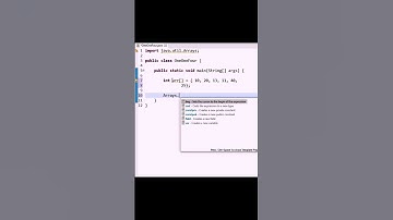 Shortcut to sort array elements - Java Program.
