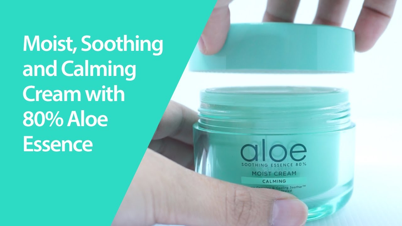 Aloe Soothing Essence 80% Moist Cream | Texture