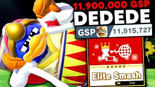 This is what an 11,900,000 GSP King Dedede looks like in Elite Smash