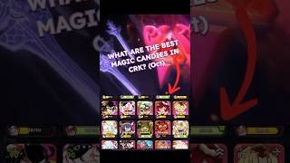 BEST MAGIC CANDIES TO BUILD IN CRK! #cookierunkingdom (Oct 2025)