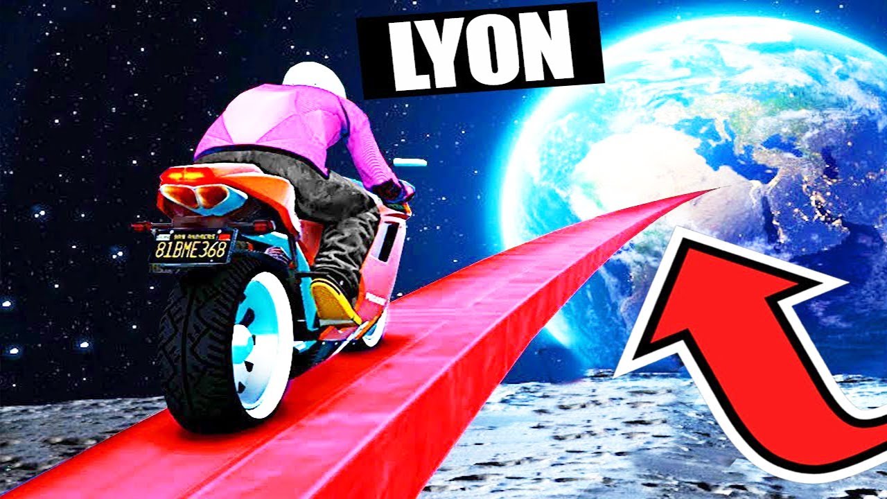 SALTO LA TERRA DALLA RAMPA PIÙ LUNGA DI GTA5!!