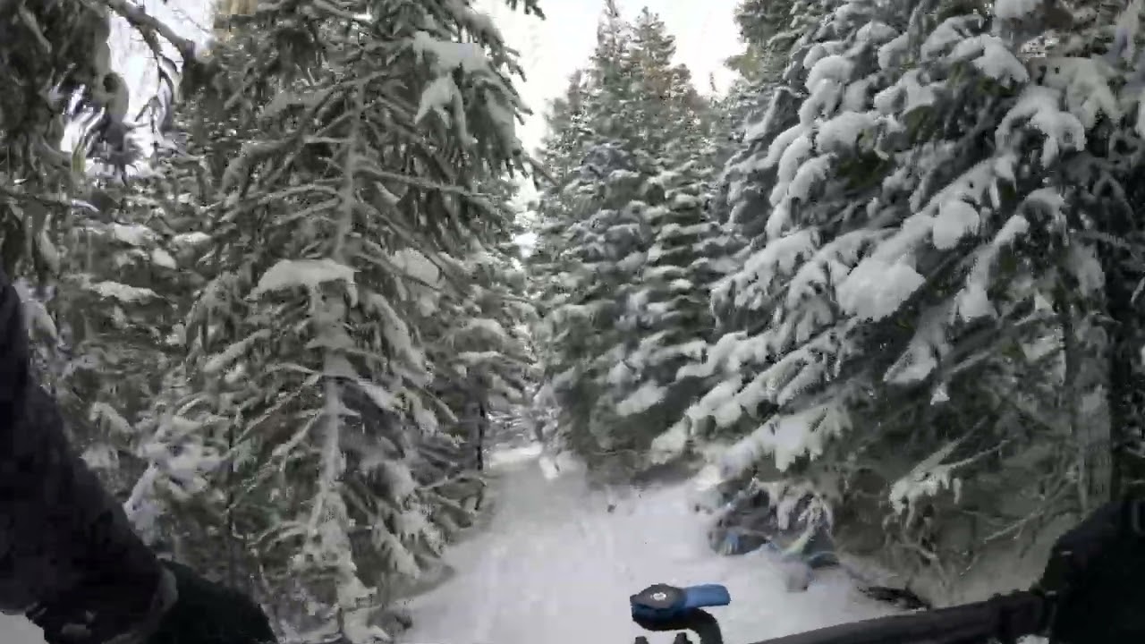 Buchanan Pass Trail - Fat Biking at Brainard Lake & Peaceful Valley - Colorado