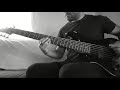 Metallica the unforgiven (bass cover)