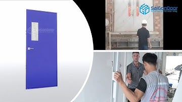 👨🏼‍🚒 Cửa thép chống cháy dùng làm cửa thoát hiểm cửa ngăn cháy đầu năm 2022
