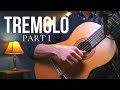 Conseil de guitare tremolo partie i