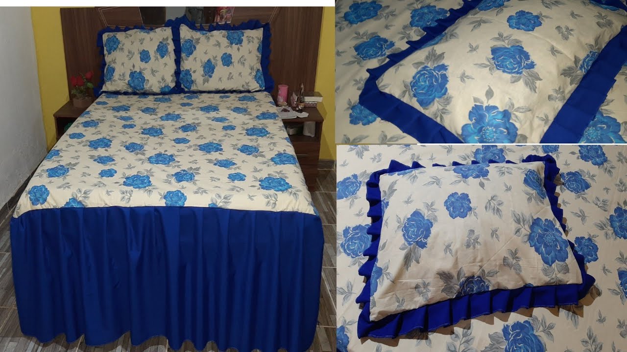 #façaevenda         Costurando e montando um forro de cama com vocês.